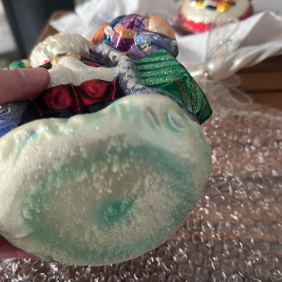 Christopher Radko Santa ornament - Picture 3 of 4
